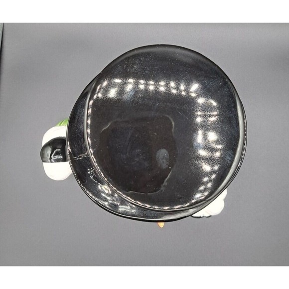 Vtg Fitz & Floyd (Omnibus Division) Snow Gentleman Cookie Jar - Picture 7 of 8